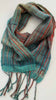 Bamboo Cotton Alpaca Handwoven Scarf - Late Summer or Early Autumn handmade scarf Iron Springs Weaving 