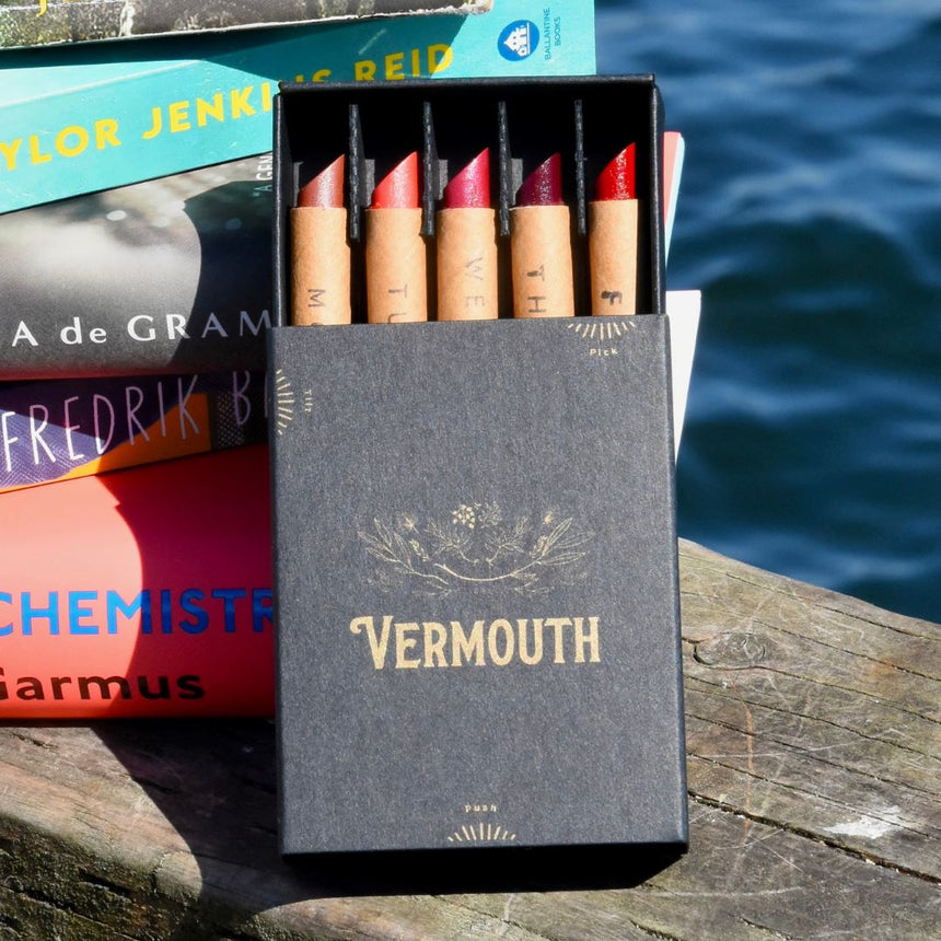 Beach Reads - Flight of Five Lip Crayons Beauty Vermouth Beauty 