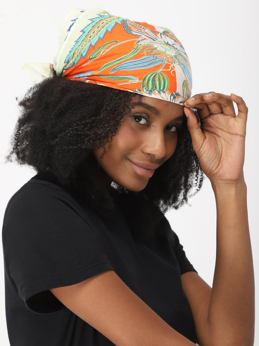 Belle Bandana Accessories, Bandana Vismaya Carrot Green 