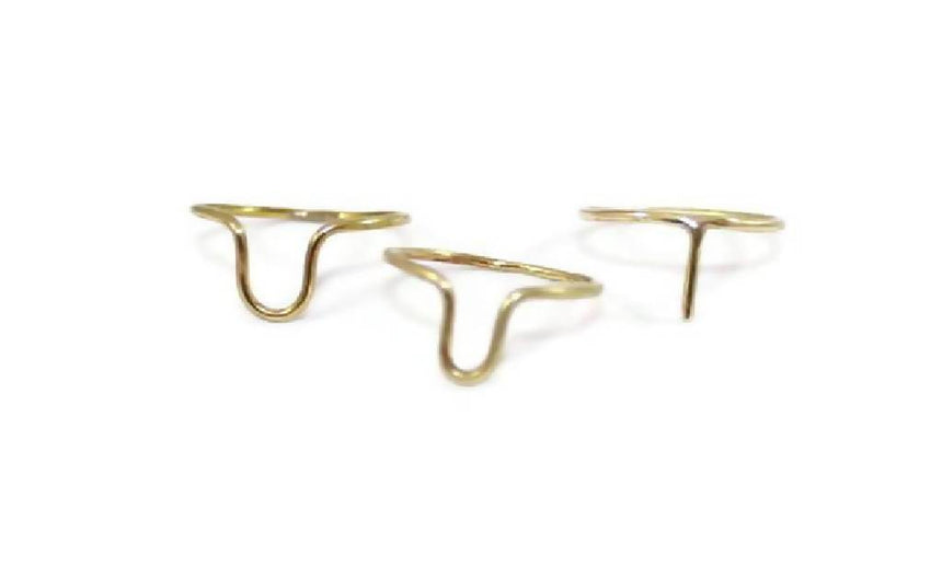 Art Deco Stacking Ring Set Ring Lorenia Henriquez 