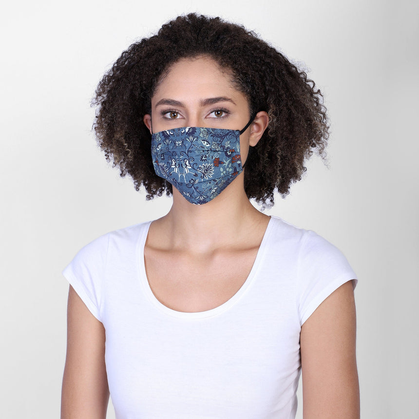 Avery Reversible Face Mask Accessories, Reversible Face Mask Vismaya 