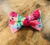 Watermelon Print Bow Ties for Pets - Big ~5"x3" and Small ~3.5"x2" Home Bow-Bow Ties 