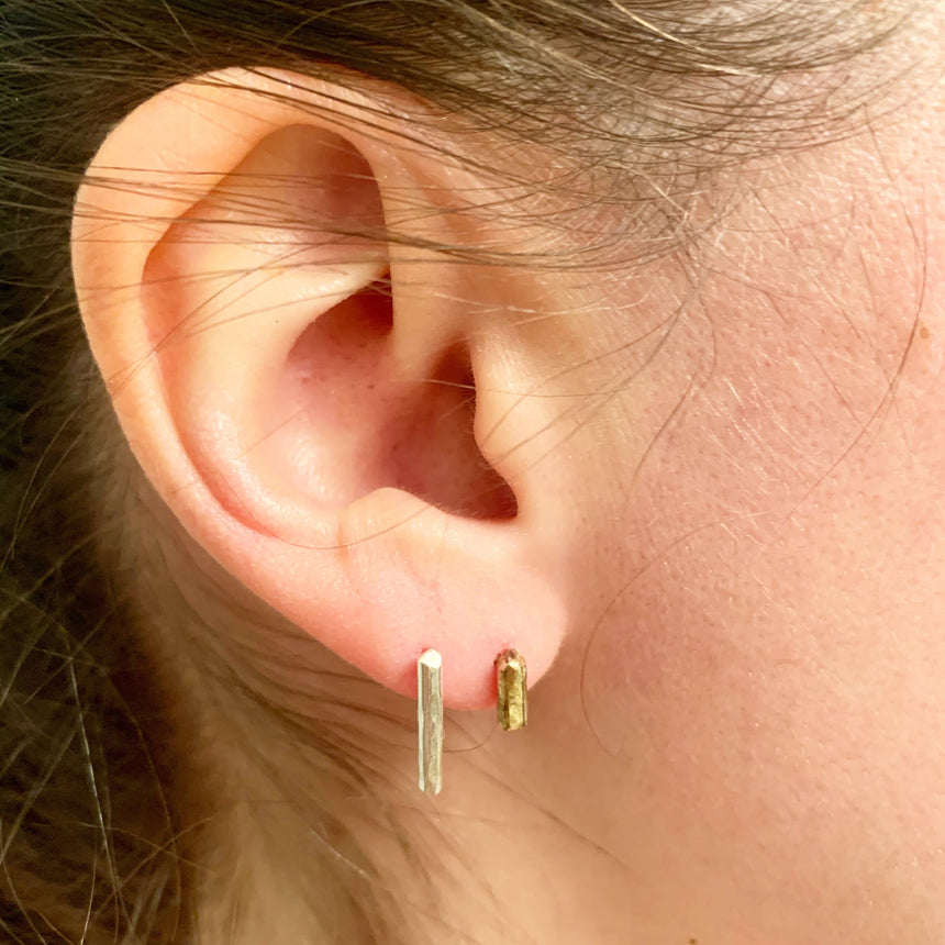 Balance Stud Earrings - 1/2" Earrings Jennifer Cervelli Jewelry 