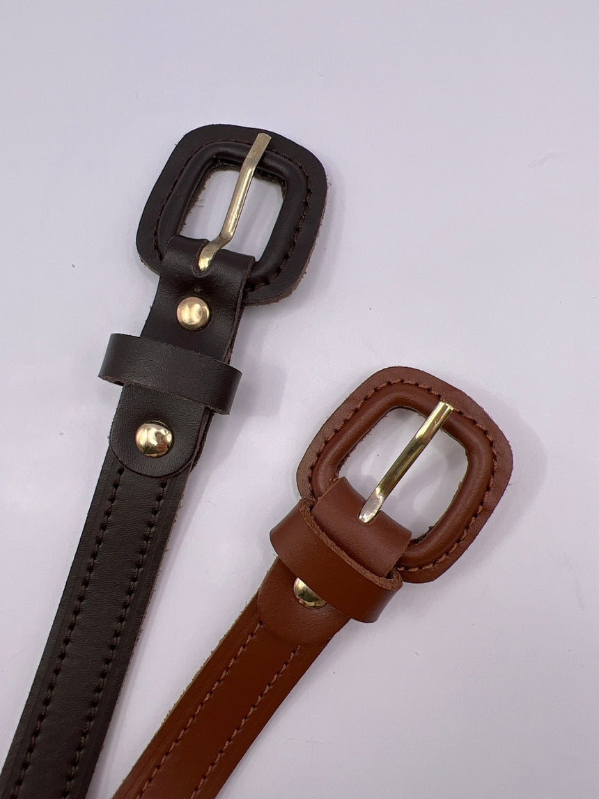 Belt Classic Finest Handmade Leather (Pack of 2) belts BLONDISH 