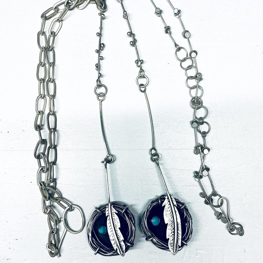 Walk in the Woods Necklace #1 Jewelry Huckleberry Designs 