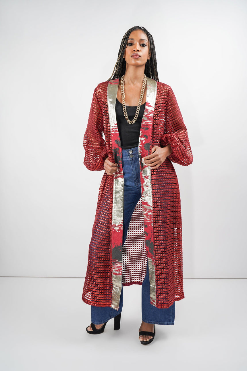 Ayaan Duster/Jacket Apparel KAHINDO 