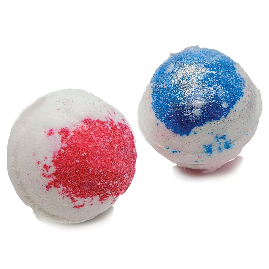 Bath Bomb - Red White Fruit |Qty. 1 Bath Bomb Evolve Botanica Co 