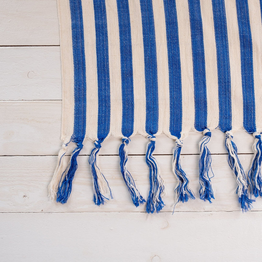 Aqua Stripe Turkish Towel Home & Garden Darling Spring 
