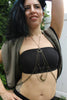 Art Deco Bronze Body Chain Body Jewelry Lorenia Henriquez 