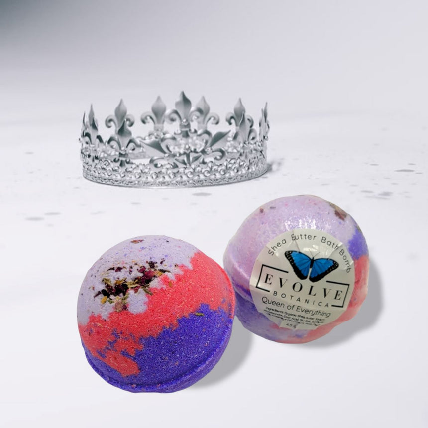 Bath Bomb - Queen of Everything -(Seasonal Summer) Bath Bomb Evolve Botanica Co 