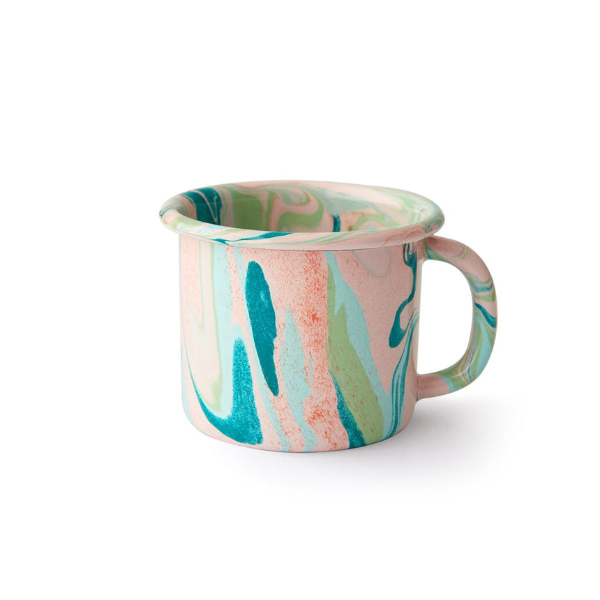 Multi Swirl Enamel Mug Home & Garden Darling Spring 