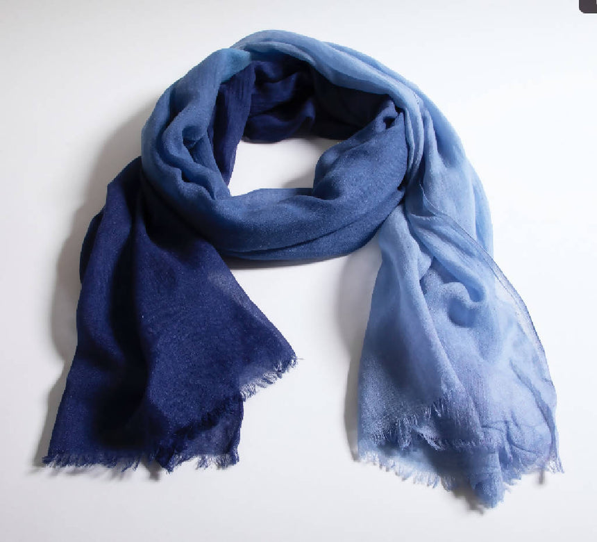 Aurora Cashmere Scarf accessories Lori Weitzner oceania 