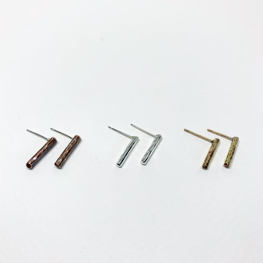 Balance Stud Earrings - 1/2" Earrings Jennifer Cervelli Jewelry 