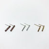 Balance Stud Earrings - 1/2" Earrings Jennifer Cervelli Jewelry 