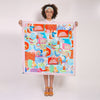 Watercolour Scarf SCARVES Vismaya 