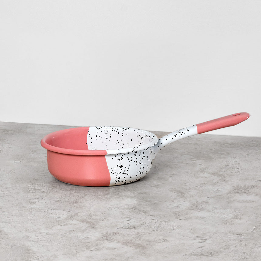 Mind-Pop Enamel Casserole Pan Home & Garden Darling Spring Pink Without Lid 