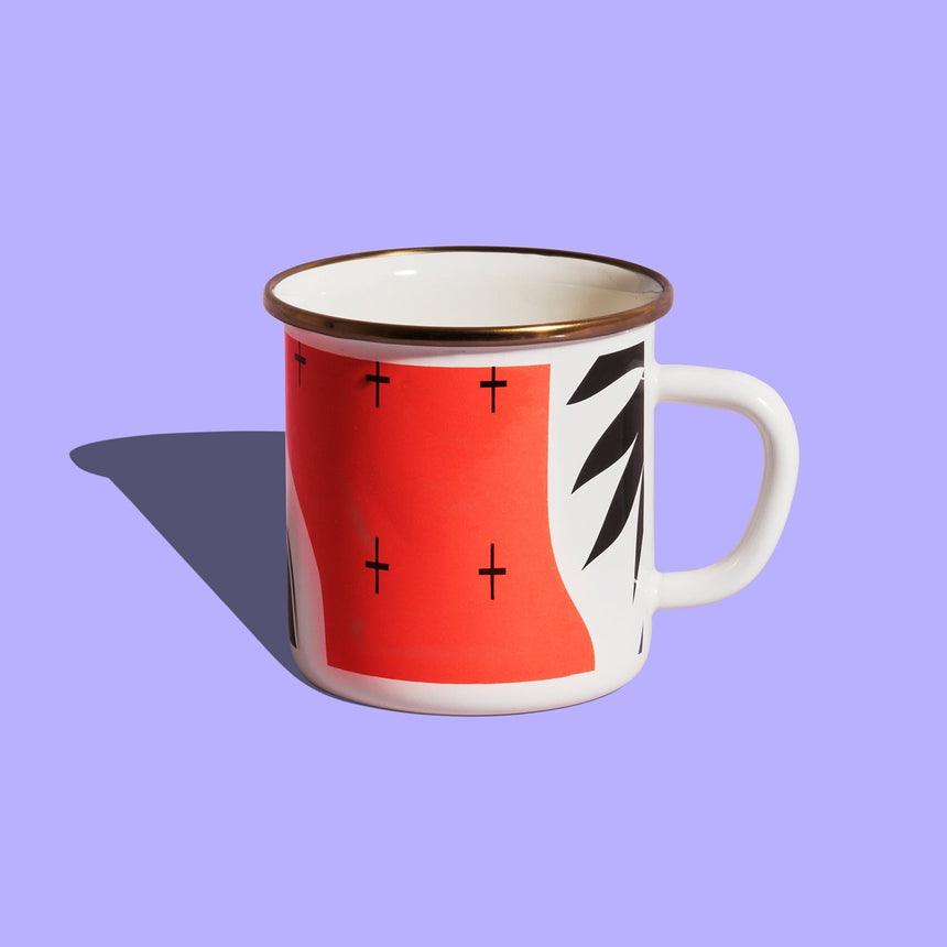 Flashback Medium Enamel Mug Home & Garden Darling Spring 
