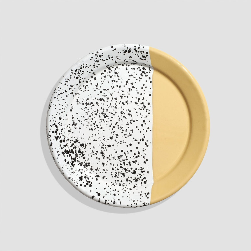 Mind-Pop Enamel Dinner Plate Home & Garden Darling Spring Yellow 