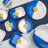 Enamel Mezze Plate Set of 8 - 4 Colors Home & Garden Darling Spring 