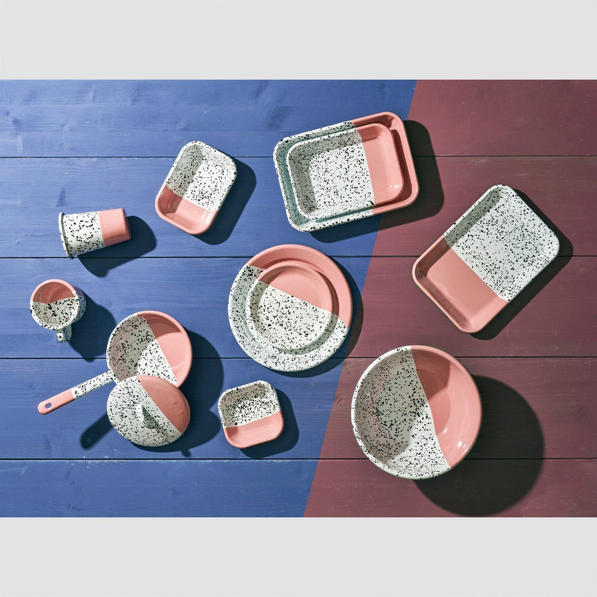 Enamel Mezze Plate Set of 8 - 4 Colors Home & Garden Darling Spring 