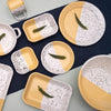 Enamel Mezze Plate Set of 8 - 4 Colors Home & Garden Darling Spring 