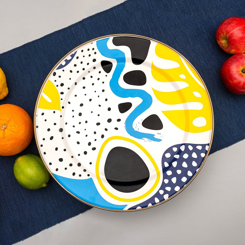 Flashback Enamel Footed Cake Stand Home & Garden Darling Spring 