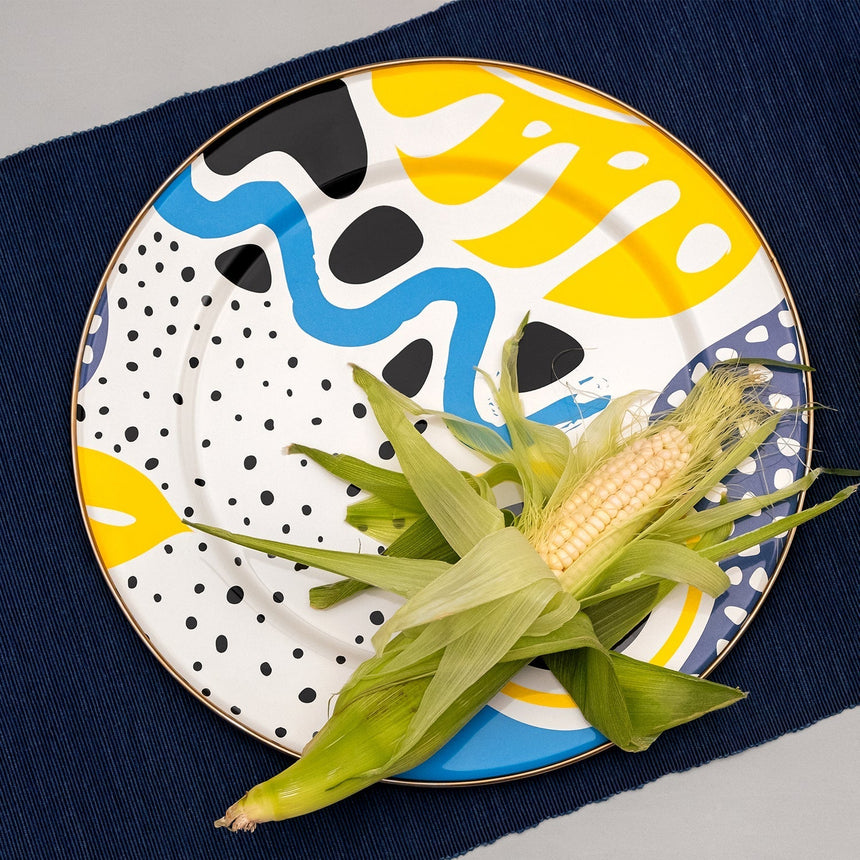 Flashback Enamel Serving Plate Home & Garden Darling Spring 