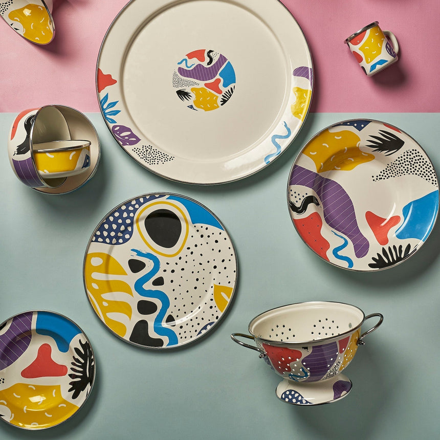 Flashback Enamel Serving Plate Home & Garden Darling Spring 