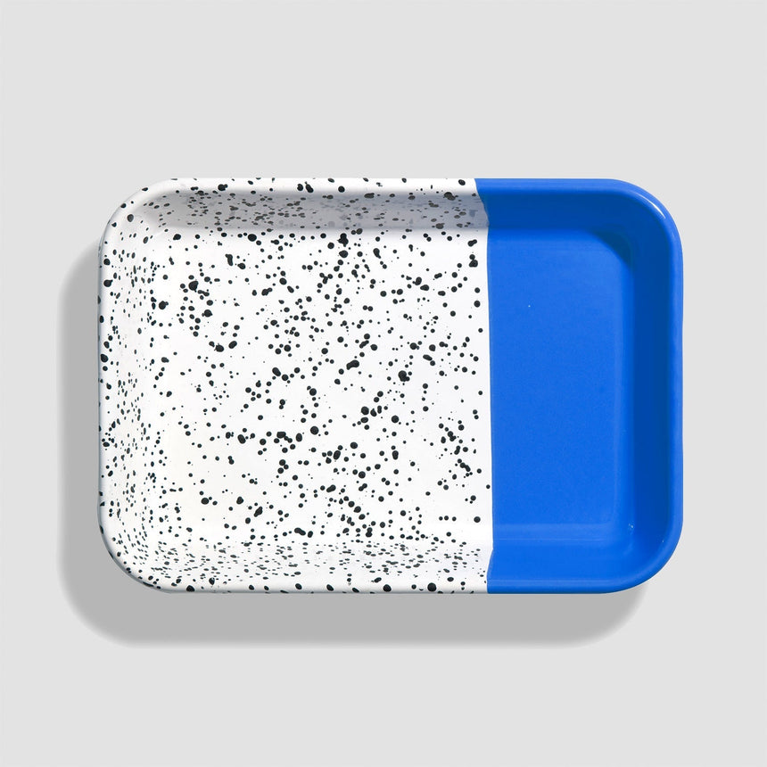 Mind-Pop Enamel Baking Dish Home & Garden Darling Spring Cobalt Blue 