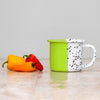 Mind-Pop Enamel Mug Home & Garden Darling Spring Lime 