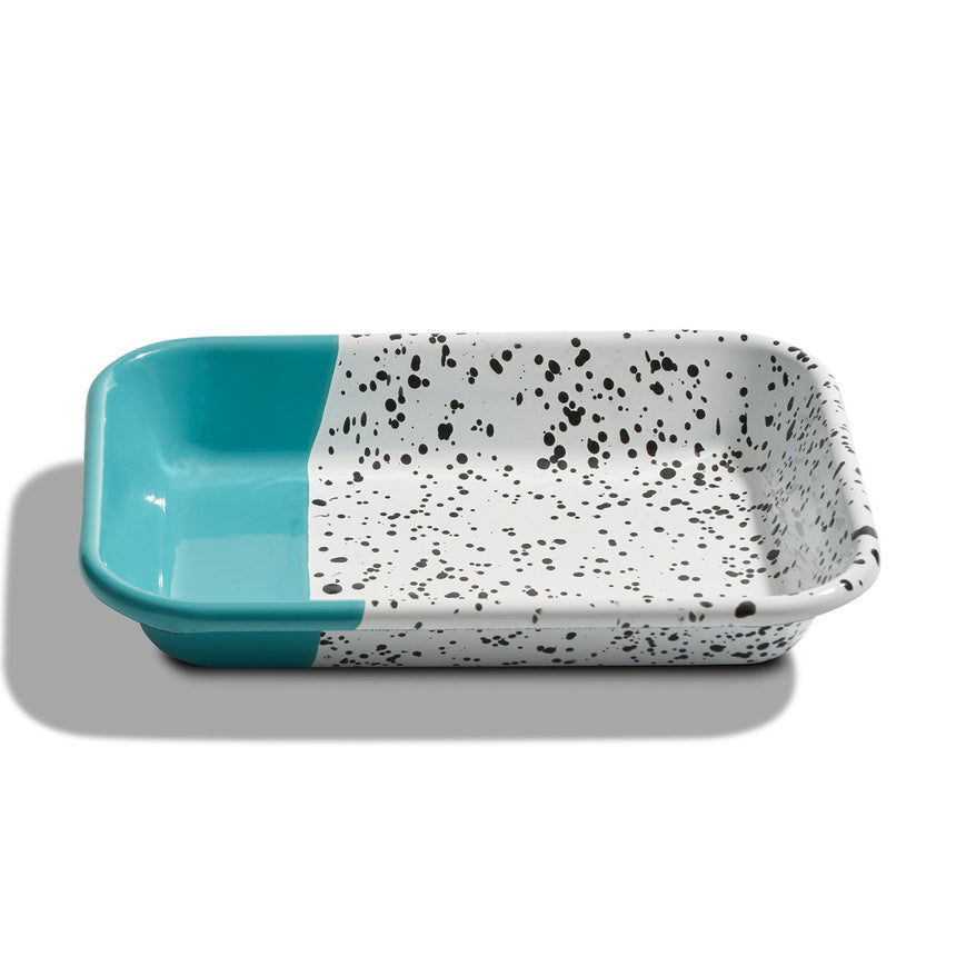 Mind-Pop Enamel Mezze Plate Home & Garden Darling Spring Turquoise 