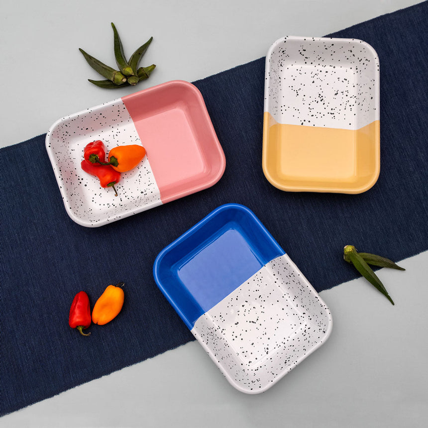 Mind-Pop Enamel Mezze Plate Set of 2 Home & Garden Darling Spring 
