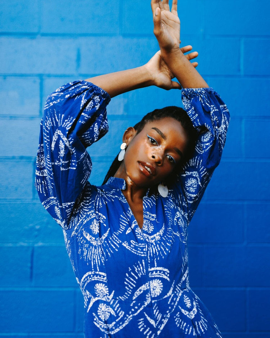 Bahari Print Jumpsuit Apparel KAHINDO 