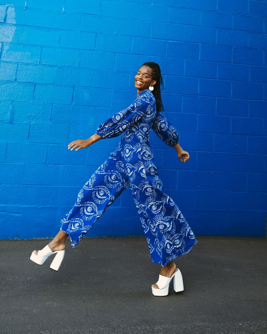Bahari Print Jumpsuit Apparel KAHINDO 