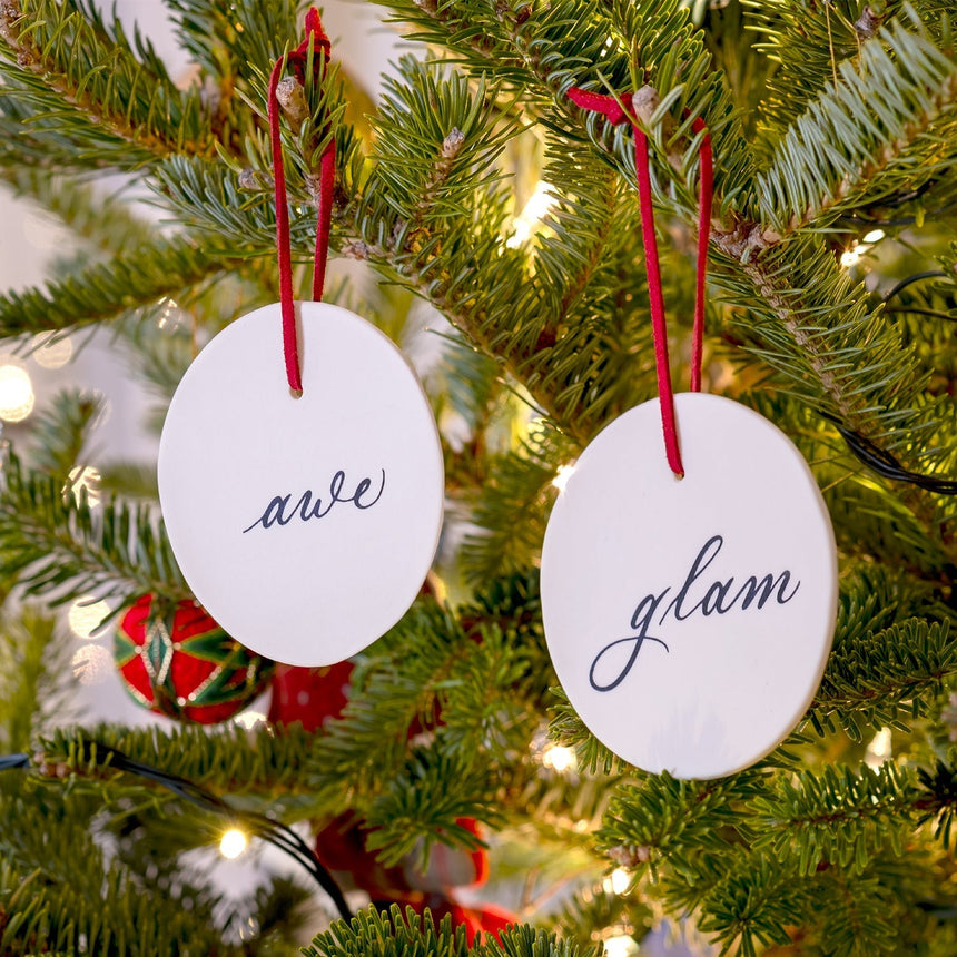 Awe & Glam Ornament Set of Two Home & Garden Darling Spring 
