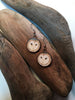 Barn Owl Watercolor Art Earrings Jewelry Wild Art Watercolors 