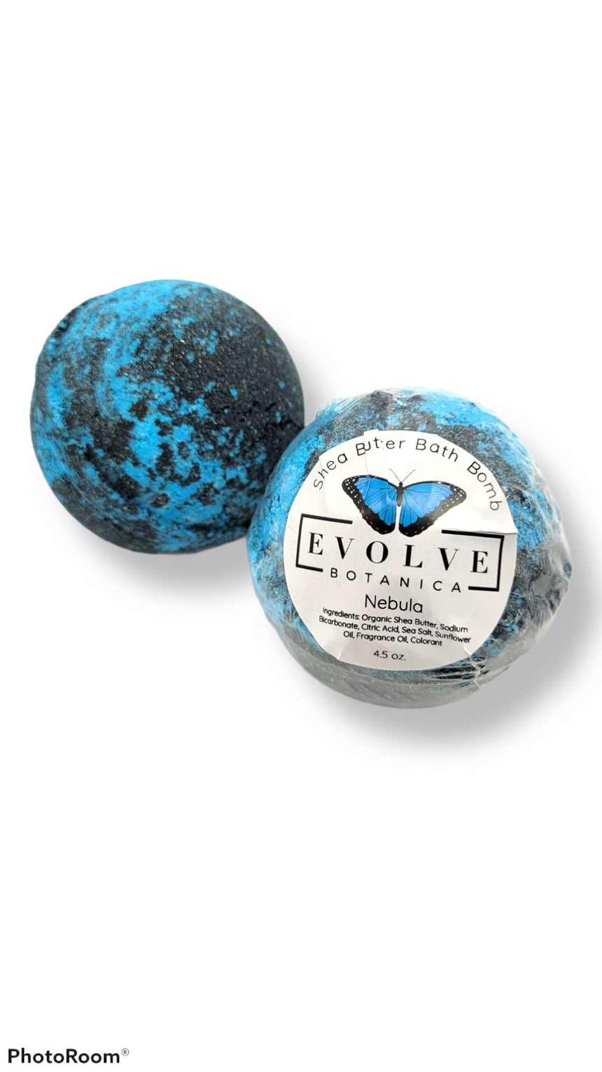 Bath Bomb - Nebula |Qty. 1 Bath Bomb Evolve Botanica Co 