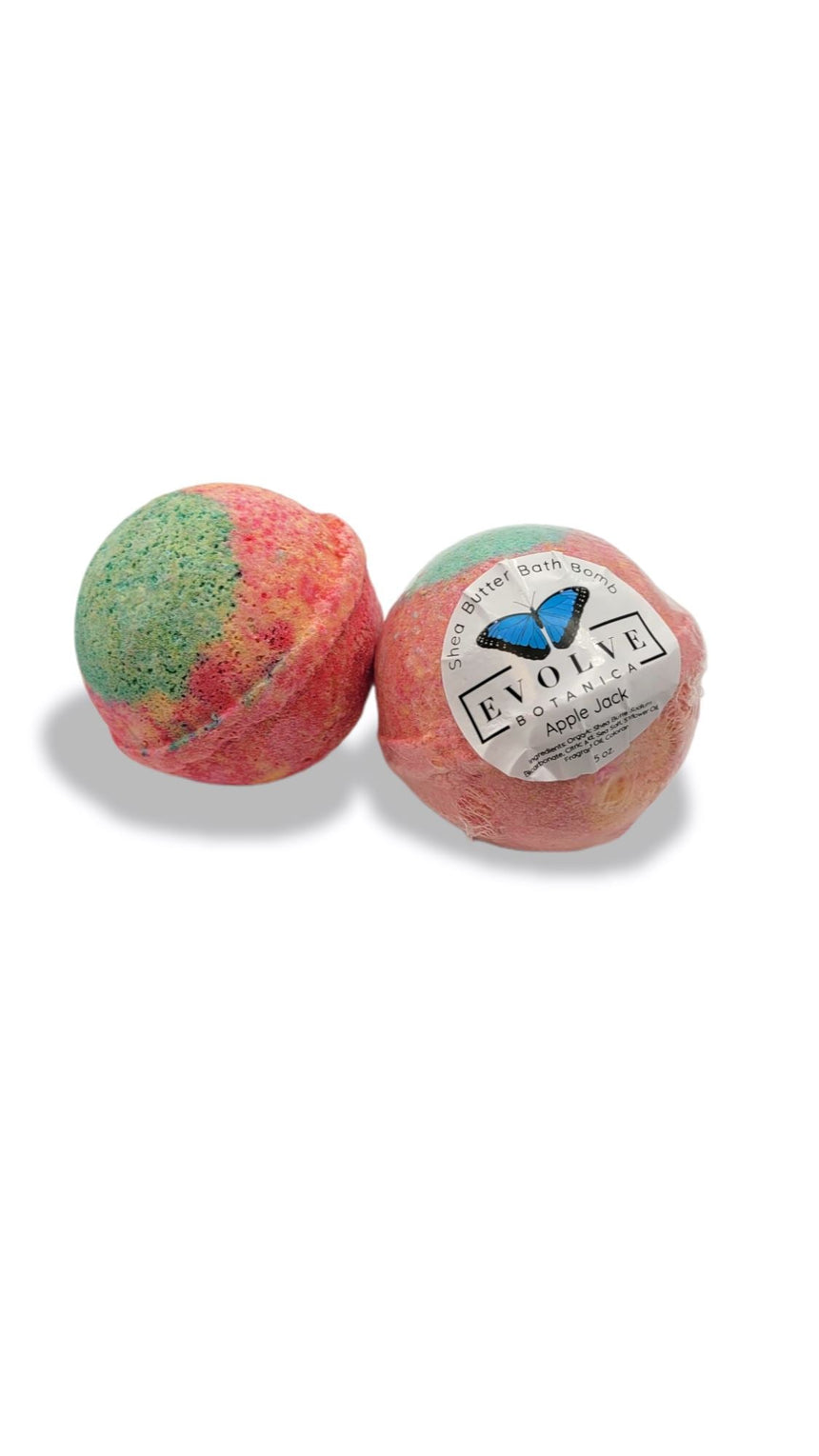 Bath Bomb - Apple Jack (Seasonal - Fall) |Qty. 1 Bath Bomb Evolve Botanica Co 