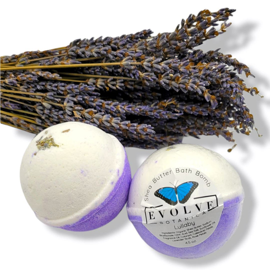 Bath Bomb - Lullaby |Qty. 1 Bath Bomb Evolve Botanica Co 