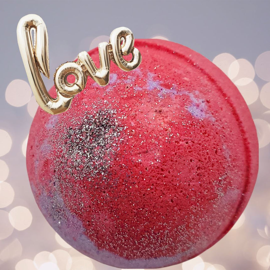 Bath Bomb - Love Shack Bath Bomb Evolve Botanica Co 