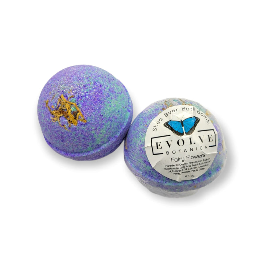 Bath Bomb - Fairy Flower (Seasonal - Spring) |Qty. 1 Bath Bomb Evolve Botanica Co 