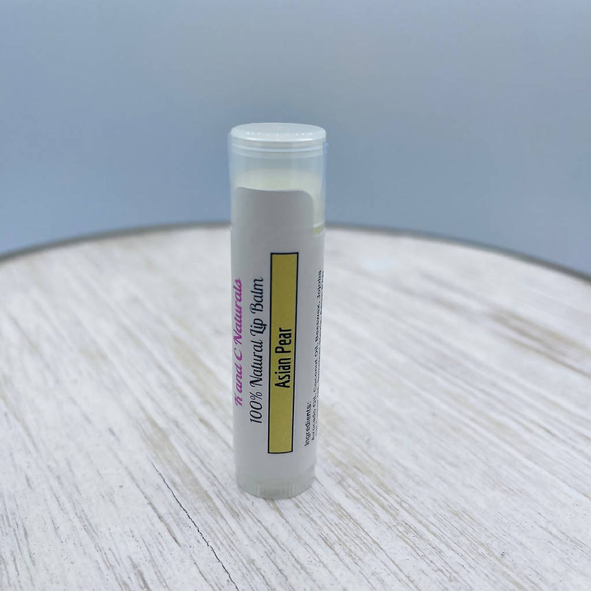 Asian Pear - Lip Balm Lip balm, lips, moisturizer, essential oil, infused, makeup K and C Naturals 