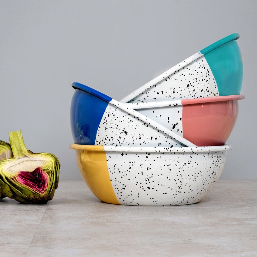 Mind-Pop Enamel Serving Bowl Set of 2 Home & Garden Darling Spring 