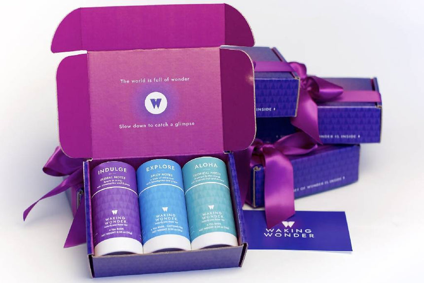 Waking Wonder Butterfly Pea Flower Tea Gift Box Tea Waking Wonder 