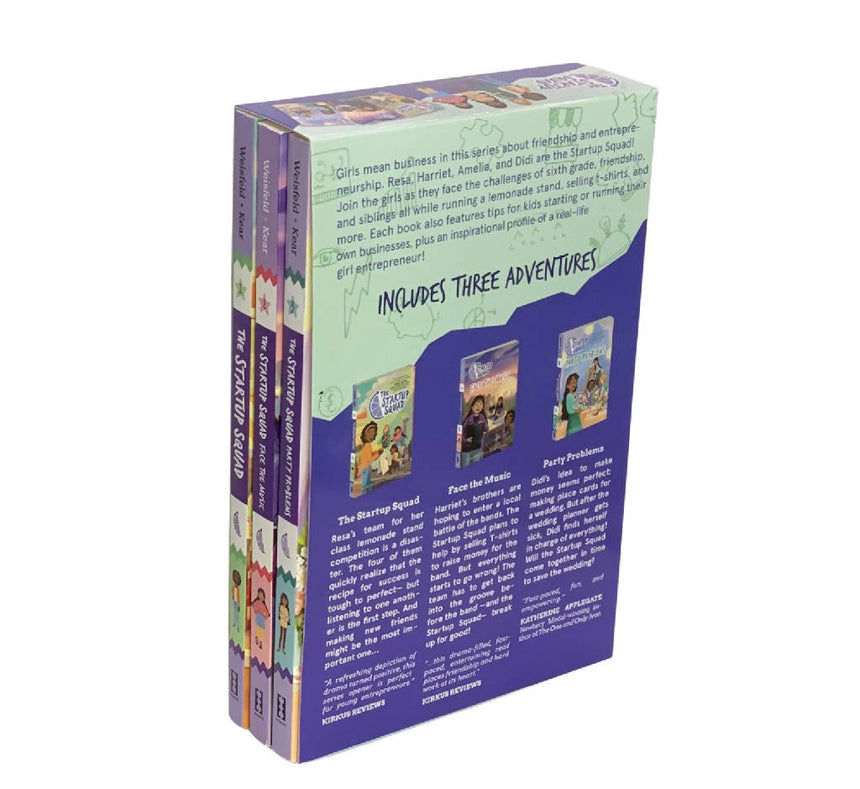Autographed, Boxed Set of The Startup Squad Book Series Entertainment The Startup Squad 