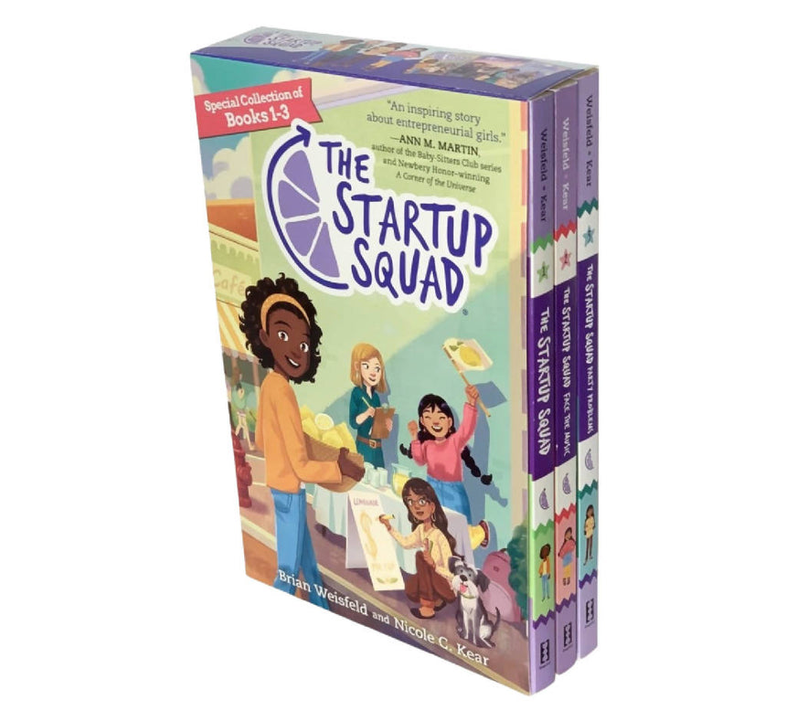 Autographed, Boxed Set of The Startup Squad Book Series Entertainment The Startup Squad 