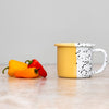 Mind-Pop Enamel Mug Home & Garden Darling Spring Yellow 