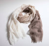 Aurora Cashmere Scarf accessories Lori Weitzner fawn 