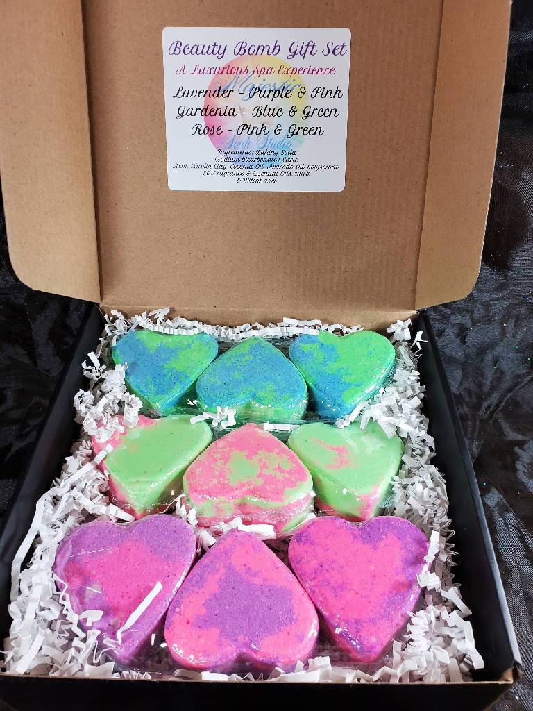 Copy of Beauty Bomb - "Bath Bomb" - Gift Sets (Lavender, Gardenia, Rose) Bath, Body, Aroma Therapy Majestic Soap Studio, LLC 