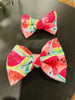 Watermelon Print Bow Ties for Pets - Big ~5"x3" and Small ~3.5"x2" Home Bow-Bow Ties 